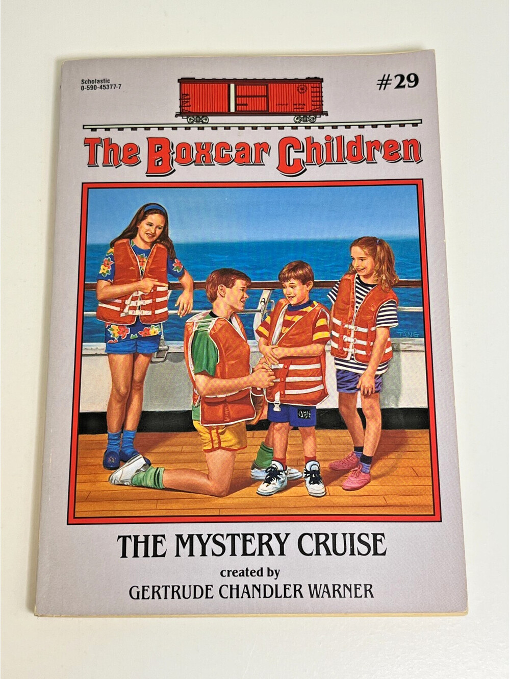 Boxcar Children #29 The Mystery Cruise Gertrude Chandler Warner Paperback